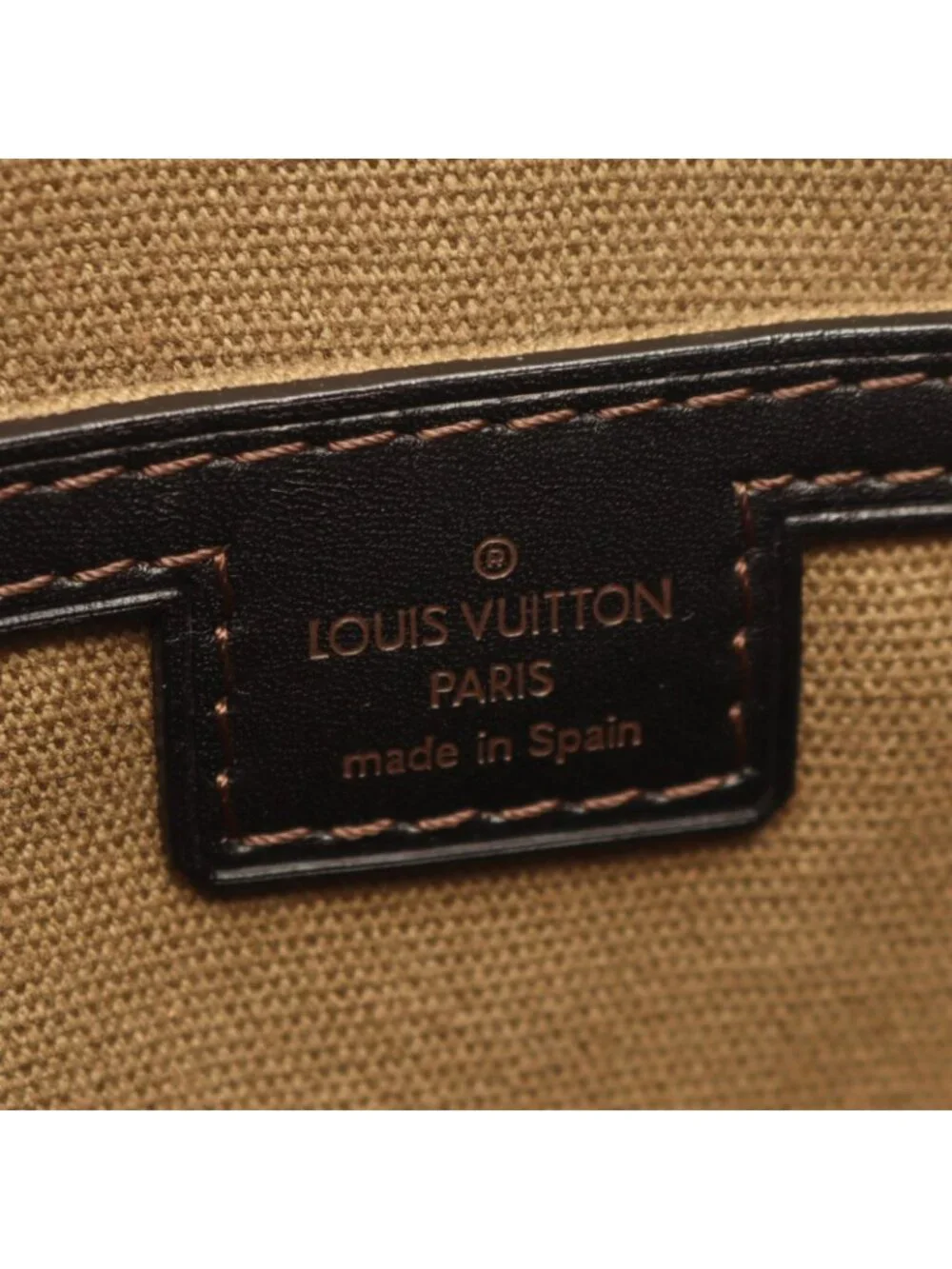 Louis Vuitton Shoulder Bag Sac Plat Utah Cafe Leather Sac